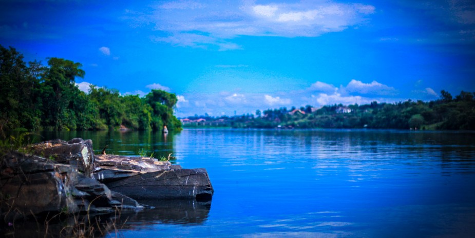 Looking out onto the Nile from Living Waters Resort